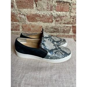 Vionic Midi Slip-On Sneaker Natural Snake Womens 8.5